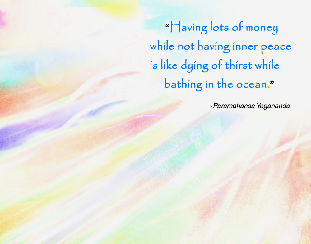 Yogananda money pastels wallpaper